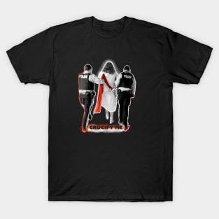 Crucify Me Jesus Busted by Cops T-Shirt